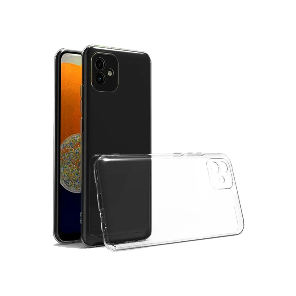 Newface Samsung Galaxy A05 Kılıf Lüx Şeffaf Silikon — görsel 2