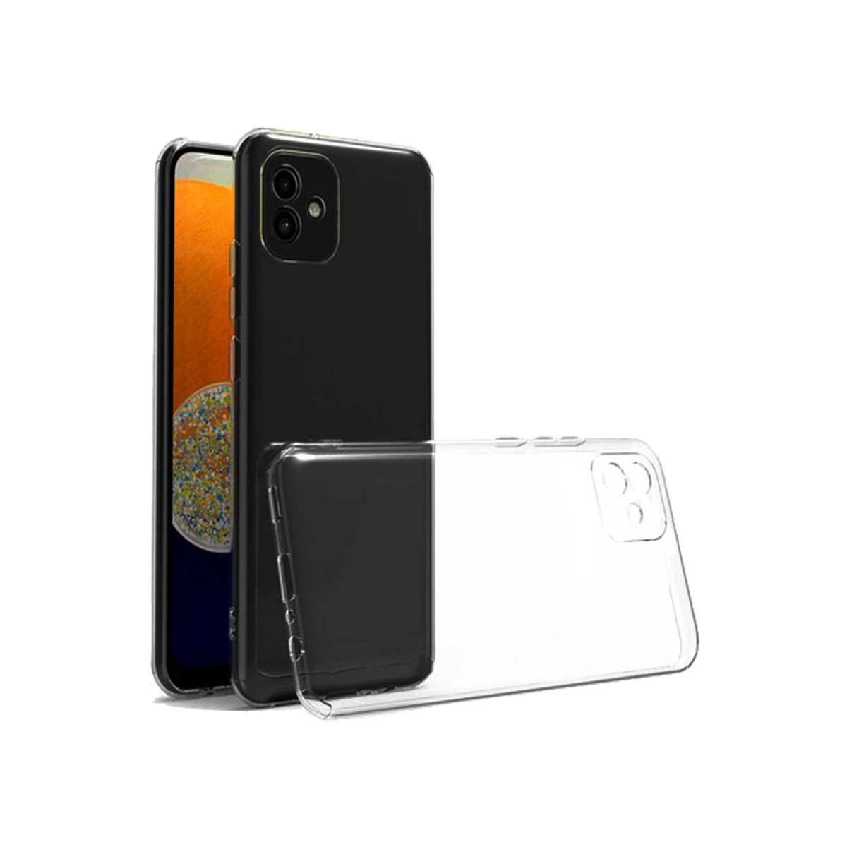 Newface Samsung Galaxy A05 Kılıf Lüx Şeffaf Silikon — görsel 3