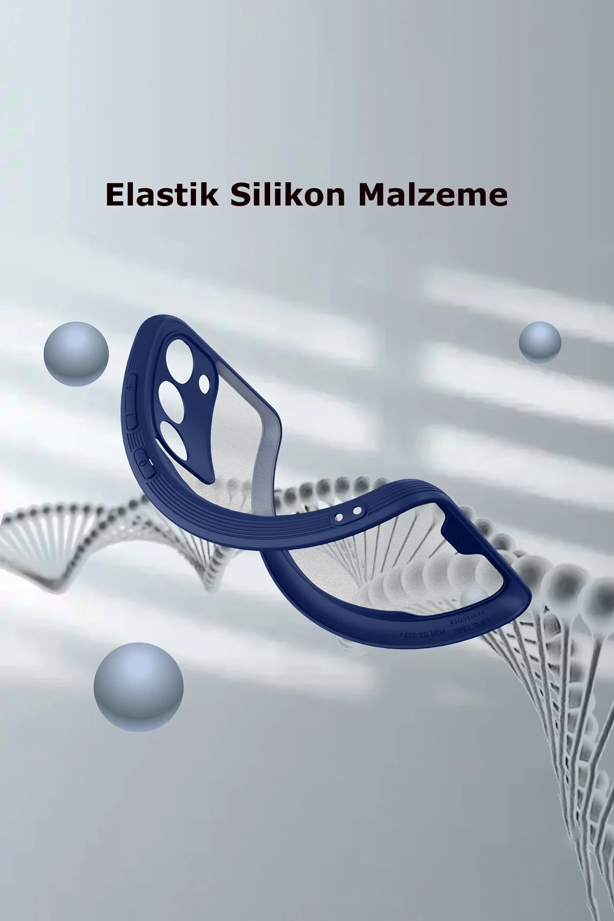 Newface Samsung Galaxy S23 Plus Kılıf Platin Silikon - Kırmızı