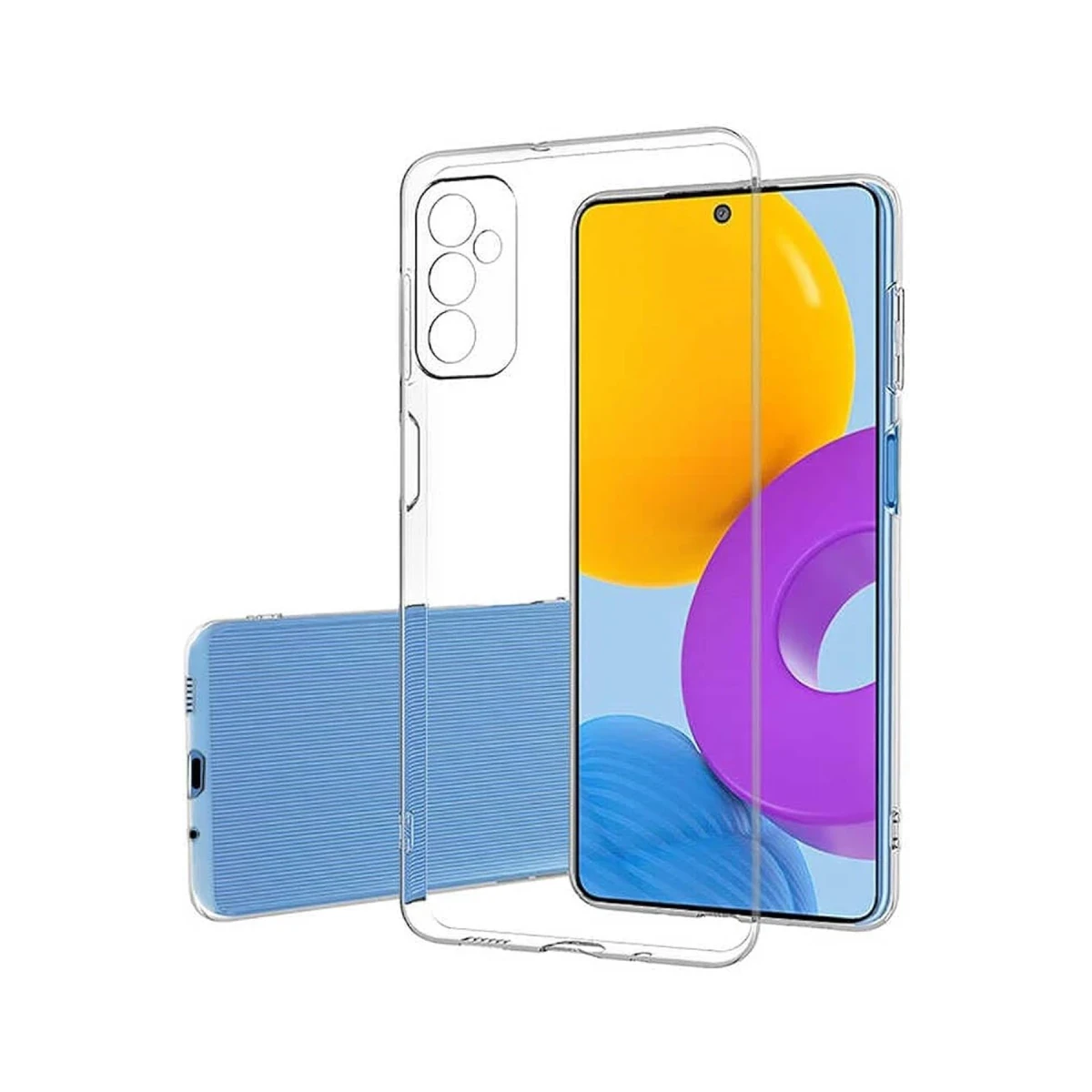 Newface Samsung Galaxy A15 4G Kılıf Lüx Şeffaf Silikon — görsel 5