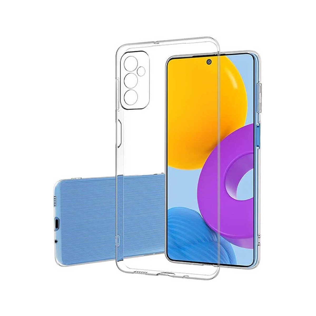 Newface Samsung Galaxy A15 4G Kılıf Lüx Şeffaf Silikon — görsel 8