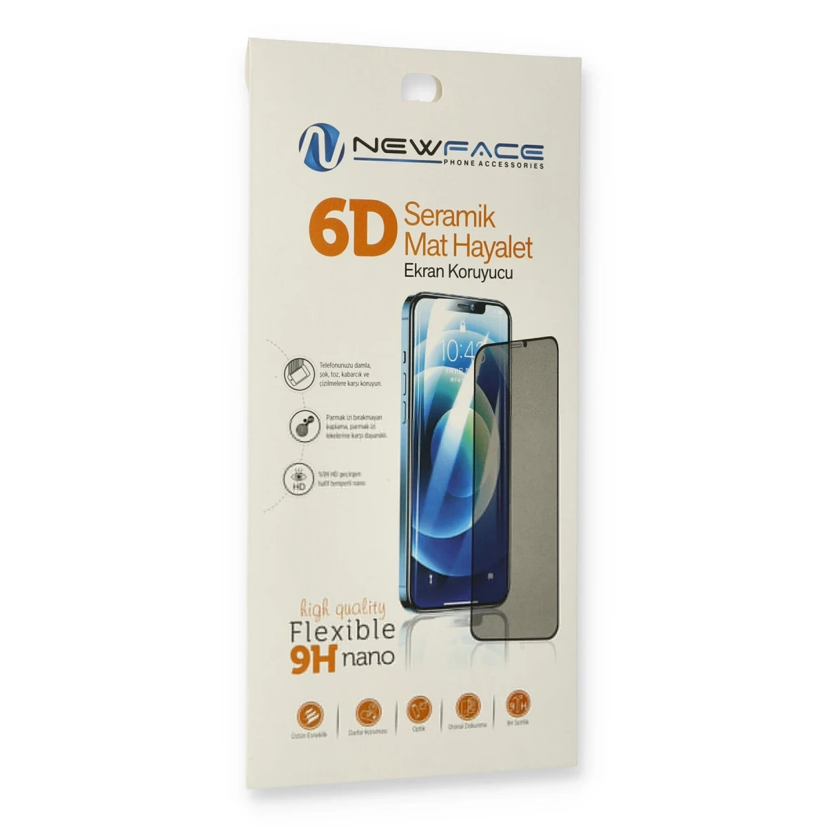 Newface Samsung Galaxy A72 6D Mat Seramik Hayalet Nano Ekran Koruyucu — görsel 5
