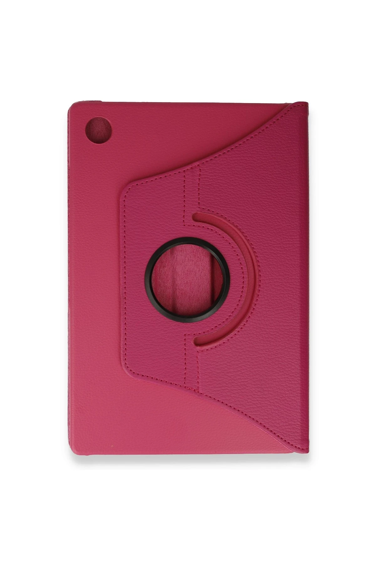 Newface Samsung Galaxy Tab A9 Plus Kılıf 360 Tablet Deri Kılıf - Pembe