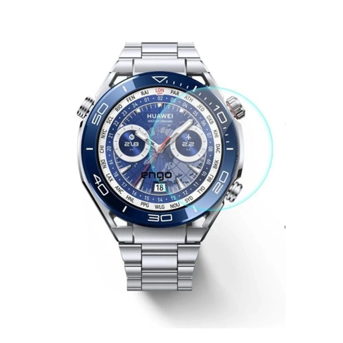 Newface Huawei Watch Ultimate Polymer Nano Ekran Koruyucu - Şeffaf — görsel 5