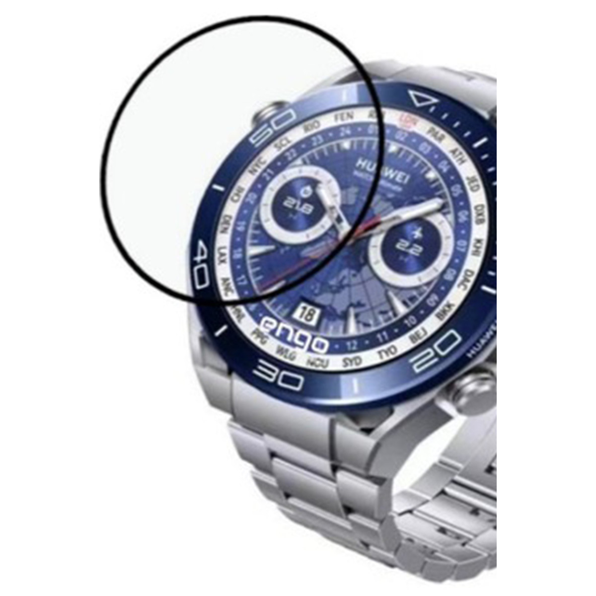 Newface Huawei Watch Ultimate Polymer Nano Ekran Koruyucu - Şeffaf — görsel 10