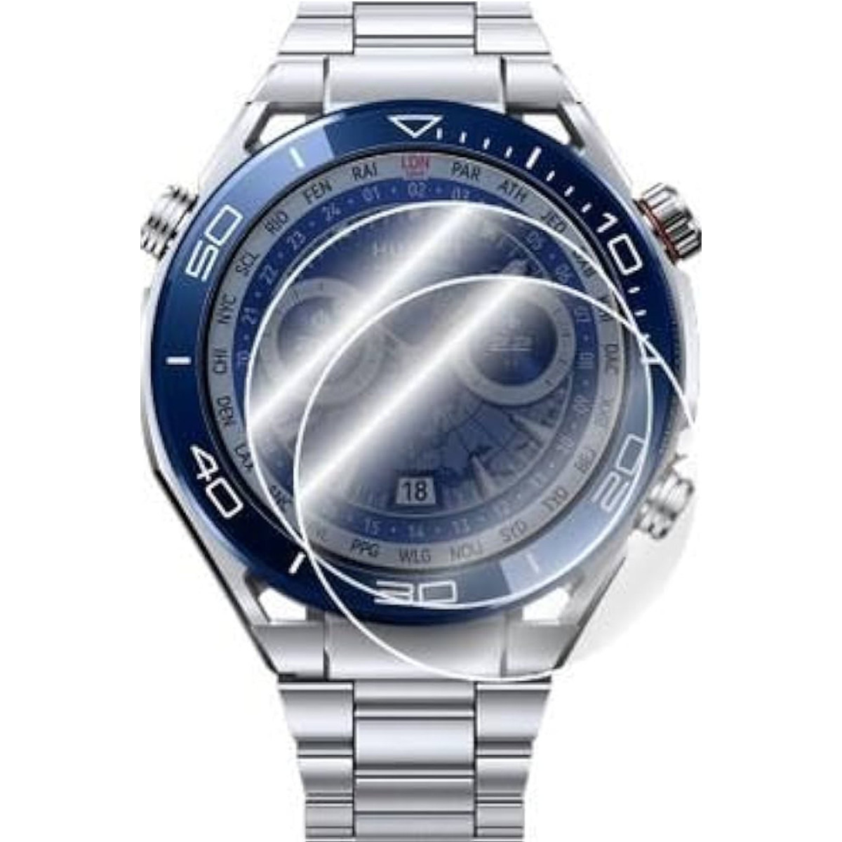 Newface Huawei Watch Ultimate Polymer Nano Ekran Koruyucu - Şeffaf — görsel 11
