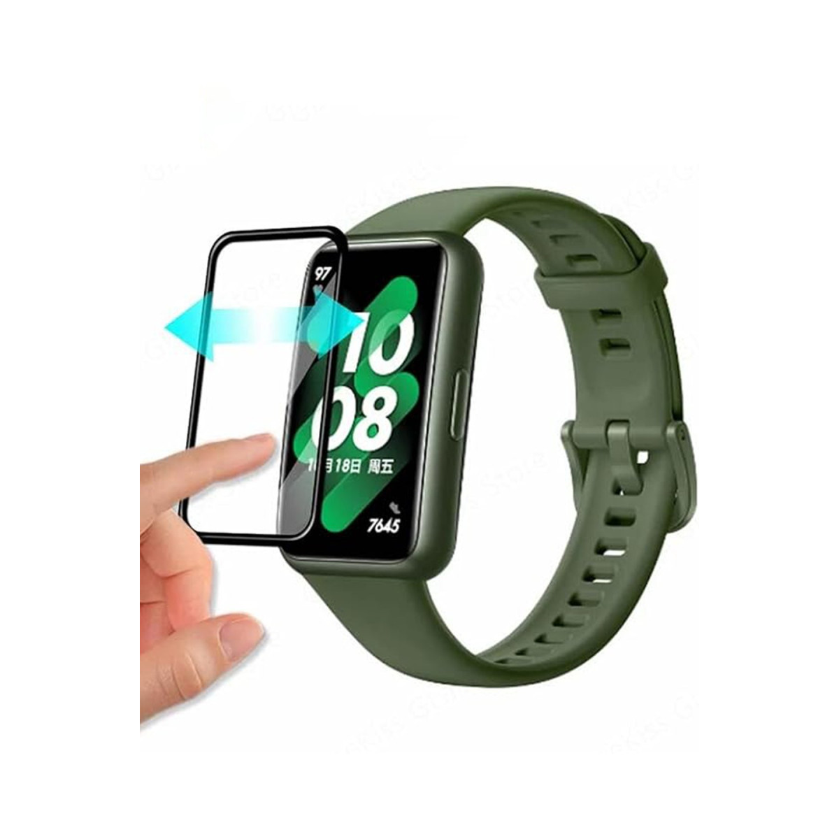 Newface Huawei Band 8 Polymer Nano Ekran Koruyucu - Şeffaf — görsel 10