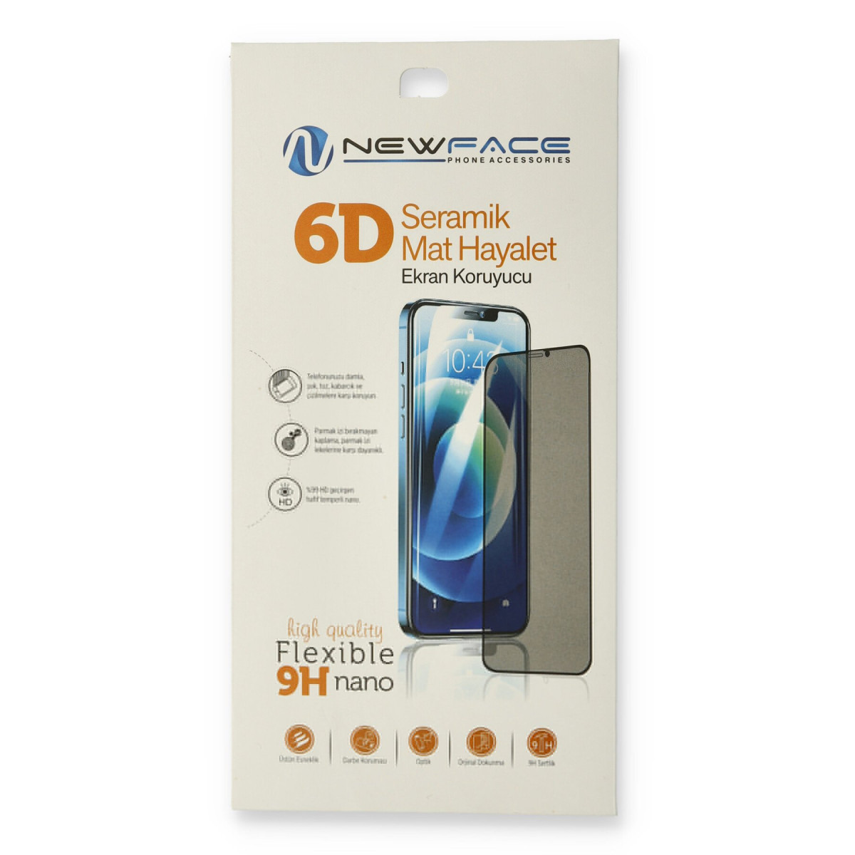 Newface Xiaomi Redmi Note 8 Pro 6D Mat Seramik Hayalet Nano Ekran Koruyucu — görsel 7