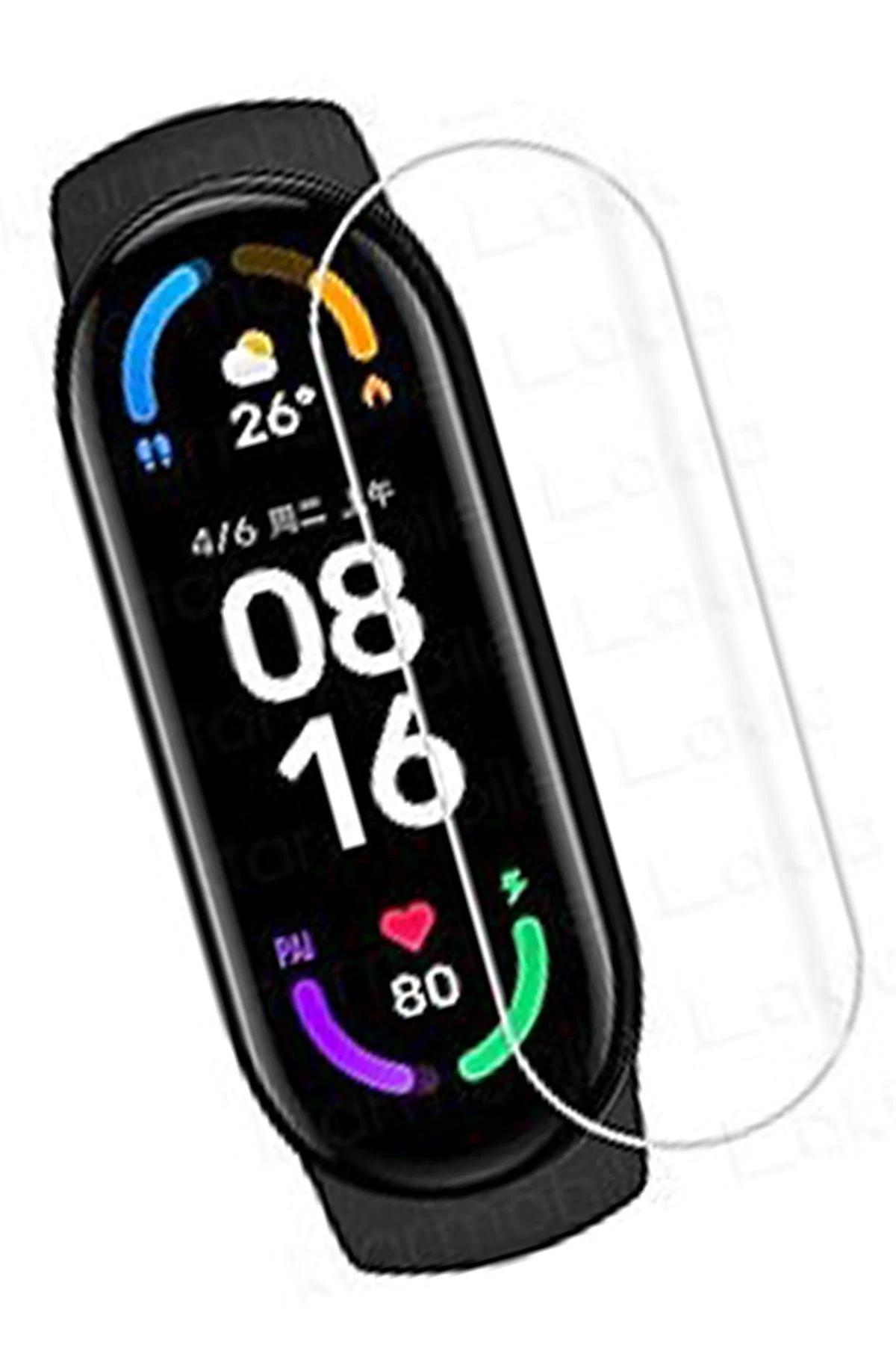 Newface Xiaomi Redmi Watch 3 Polymer Nano Ekran Koruyucu - Şeffaf