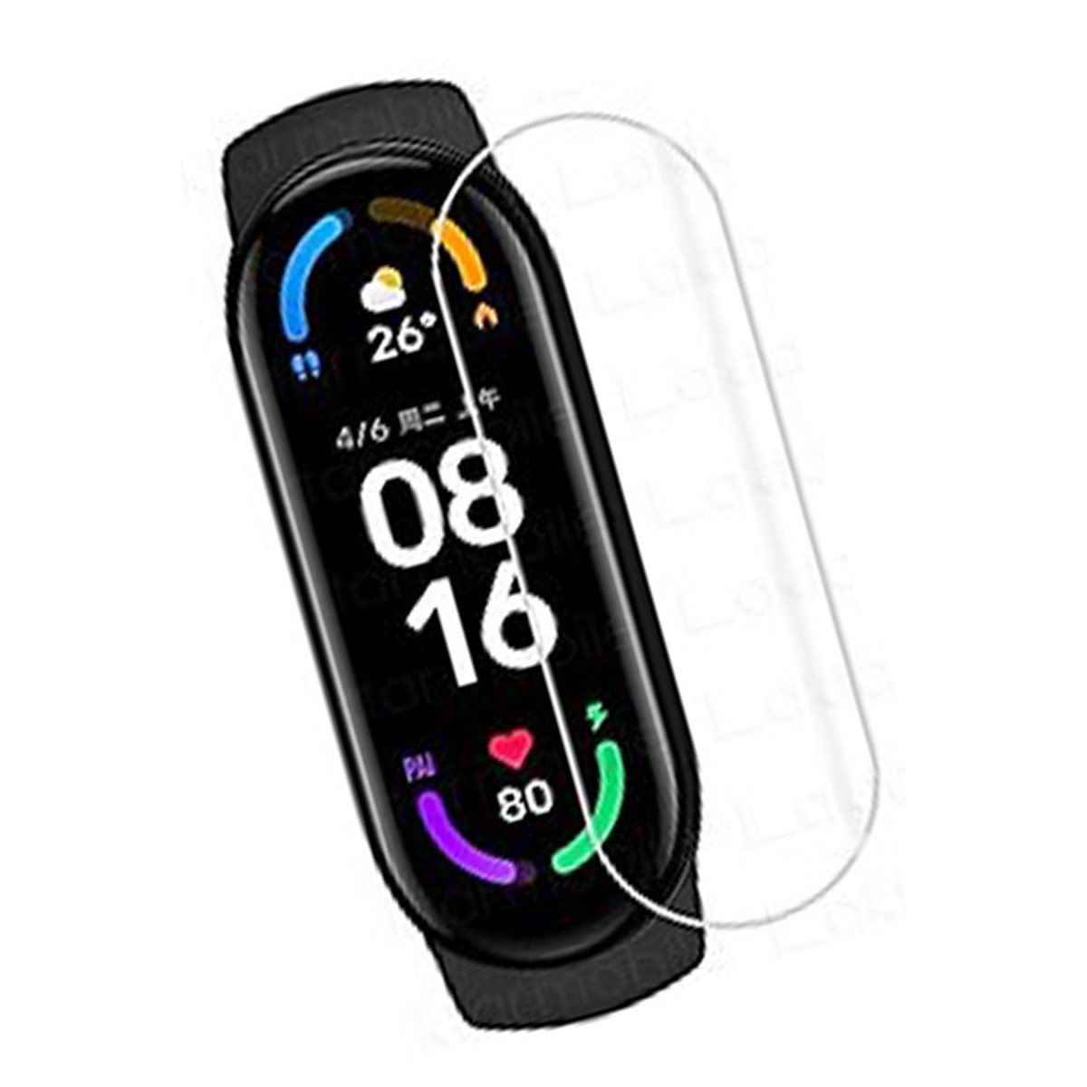 Newface Xiaomi Redmi Watch 3 Polymer Nano Ekran Koruyucu - Şeffaf — görsel 10