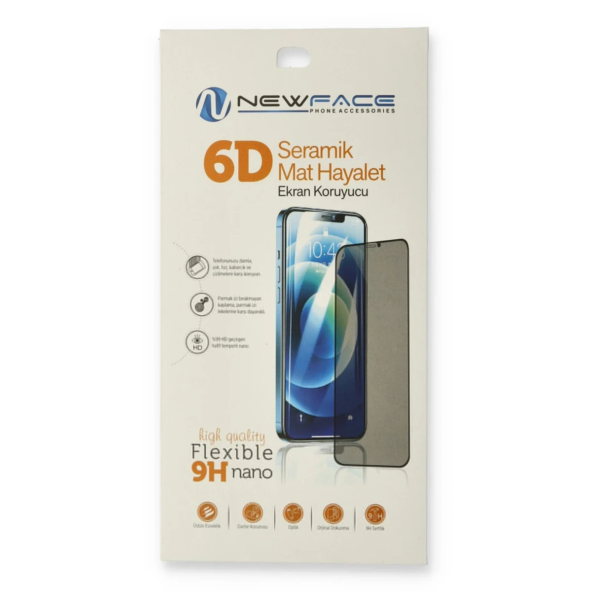 Newface Samsung Galaxy A22 6D Mat Seramik Hayalet Nano Ekran Koruyucu — görsel 4