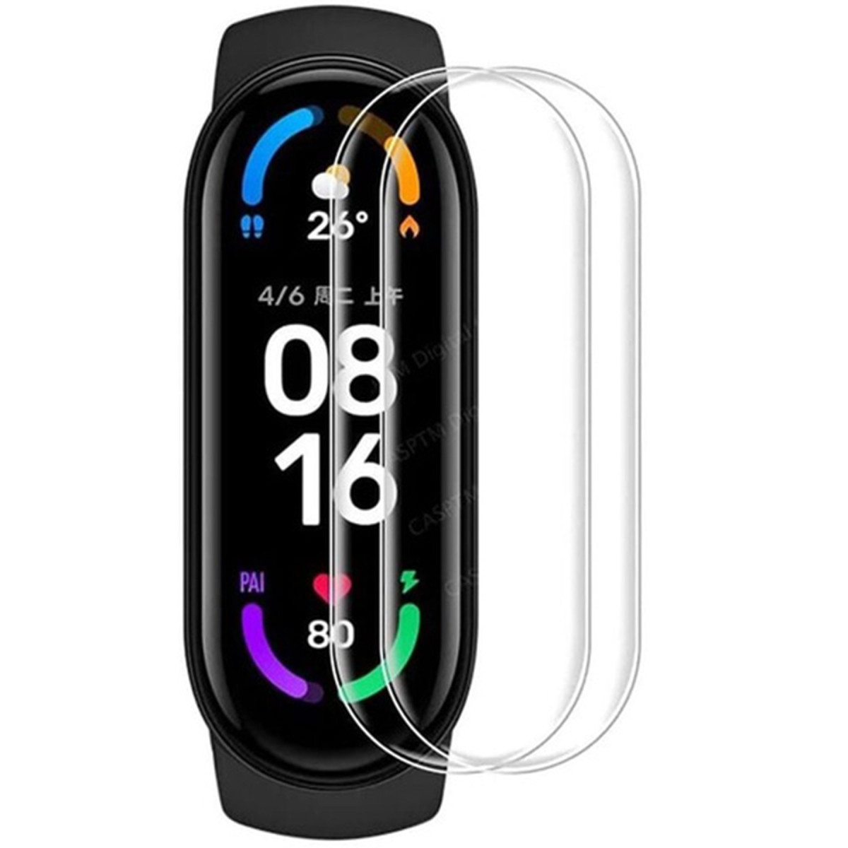 Newface Xiaomi Mi Band 7 Polymer Nano Ekran Koruyucu - Şeffaf — görsel 9