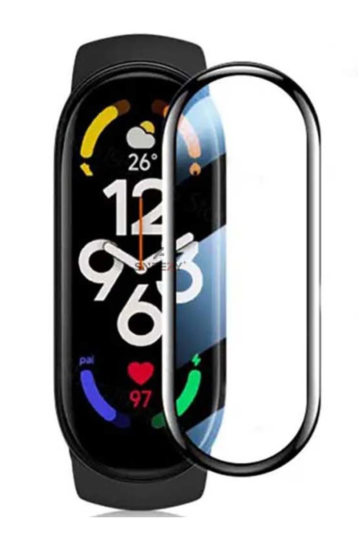Newface Xiaomi Mi Band 7 Polymer Nano Ekran Koruyucu - Şeffaf — görsel 3