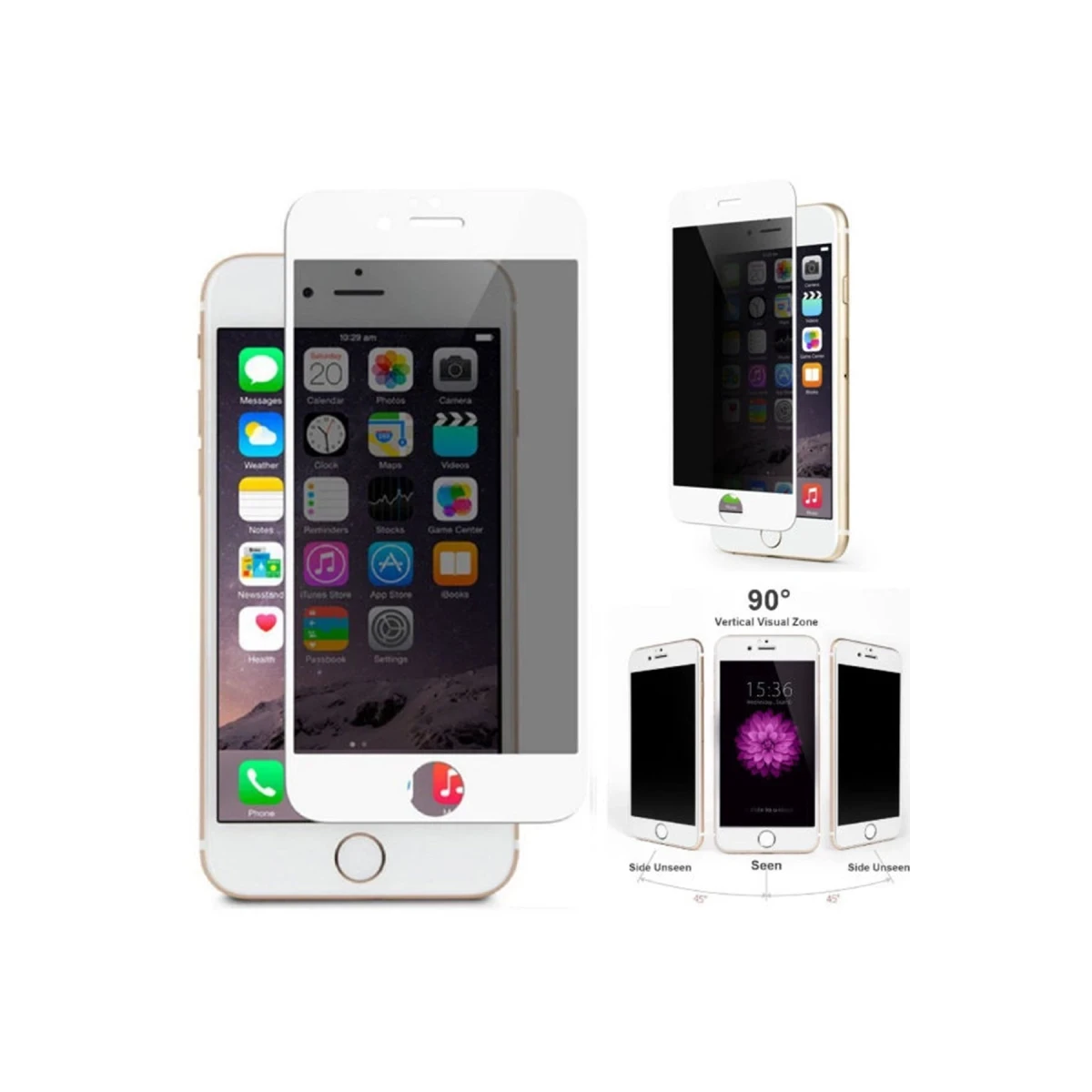 Newface Apple iPhone 13 Pro Max Bilvis Hayalet Cam Ekran Koruyucu