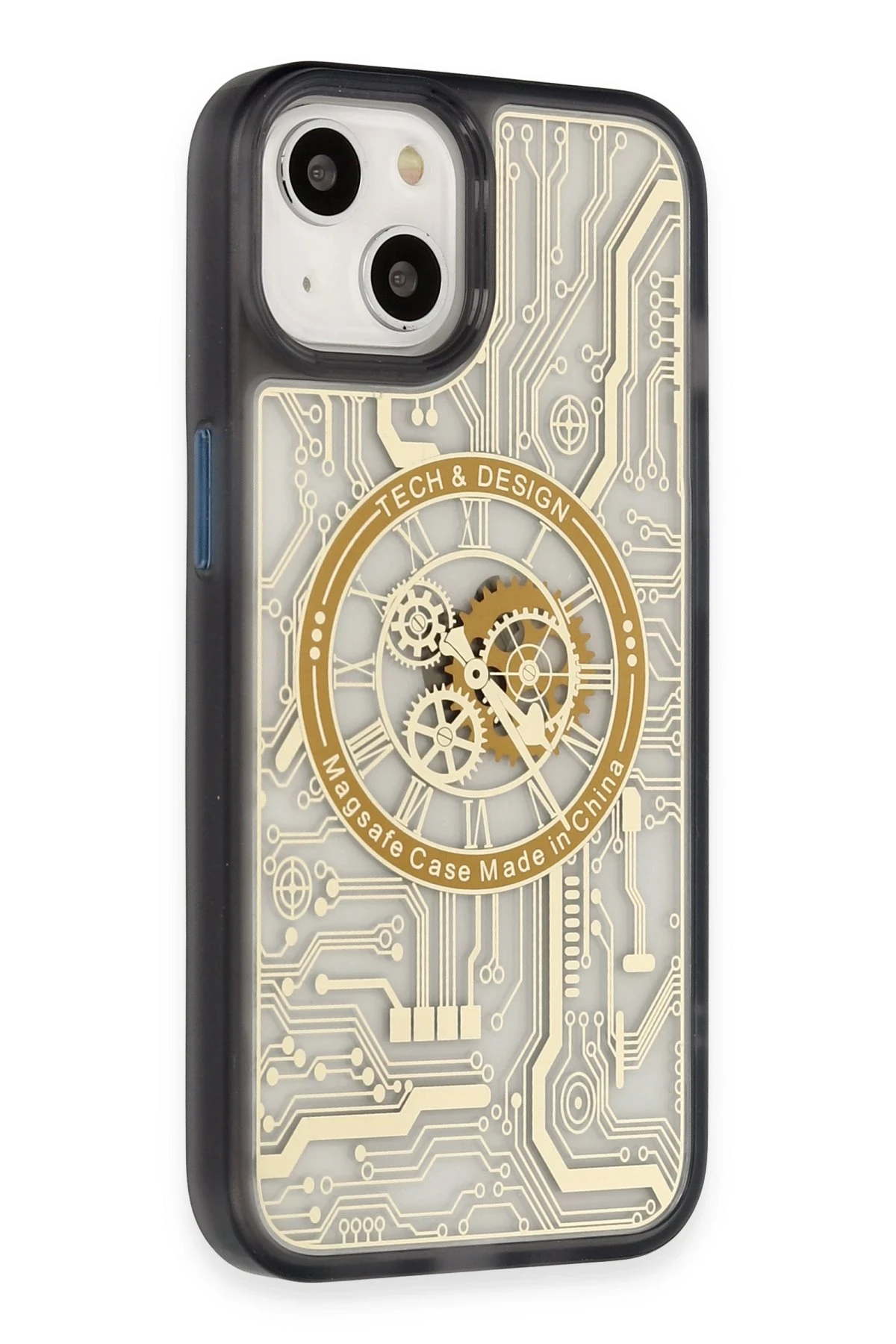Newface Apple iPhone 14 Kılıf Magic Magneticsafe Silikon - Siyah
