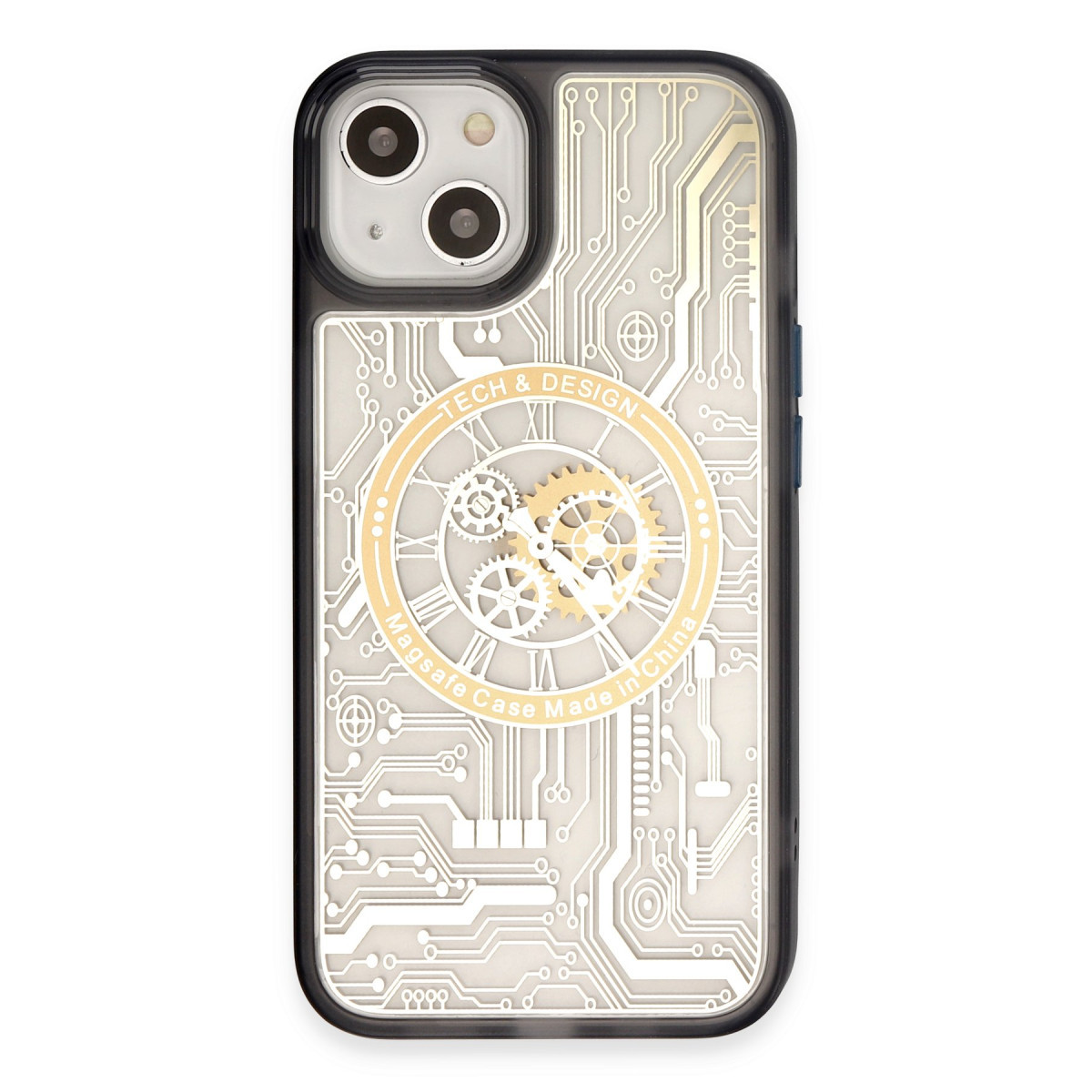 Newface Apple iPhone 14 Kılıf Magic Magneticsafe Silikon - Siyah — görsel 10