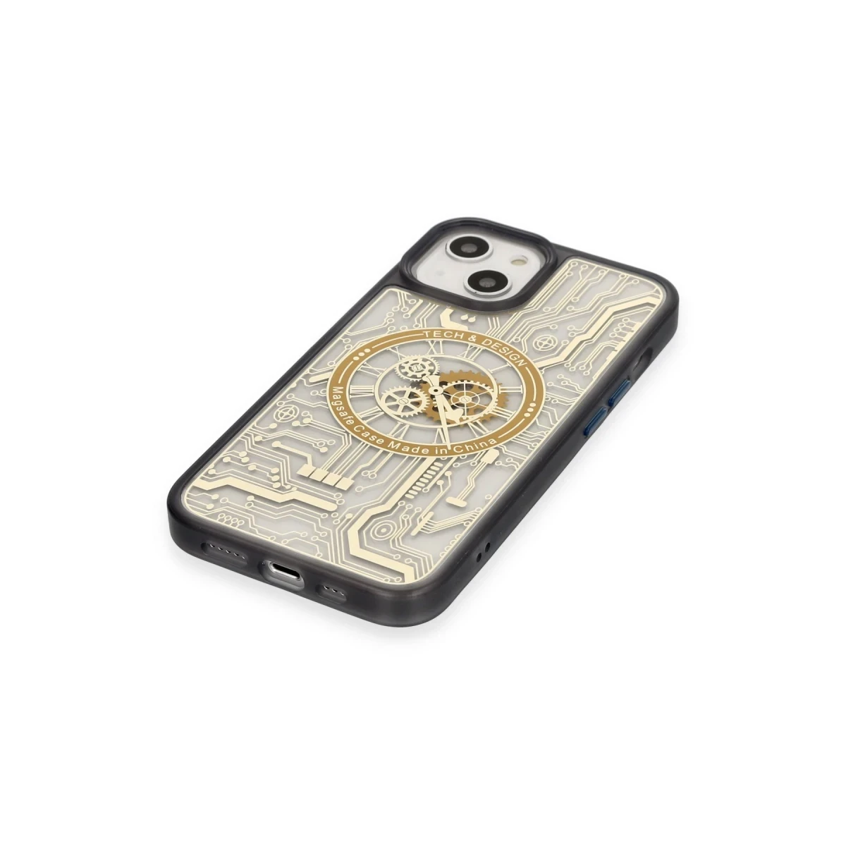 Newface Apple iPhone 14 Kılıf Magic Magneticsafe Silikon - Siyah — görsel 8