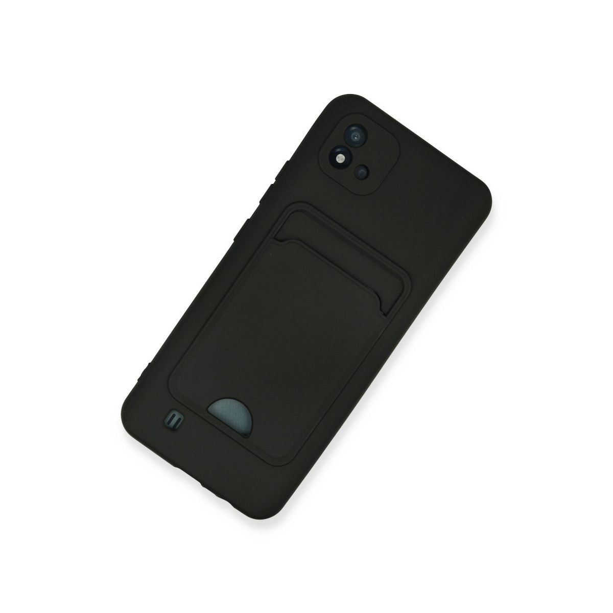 Newface Realme C11 2021 Kılıf Kelvin Kartvizitli Silikon - Siyah — görsel 8