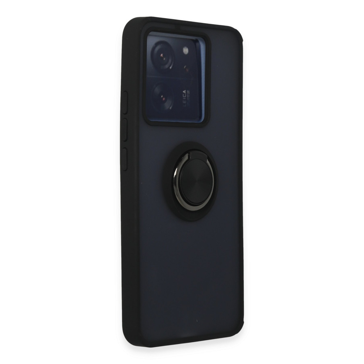 Newface Xiaomi Mi 13T Kılıf Montreal Yüzüklü Silikon Kapak - Siyah — görsel 12