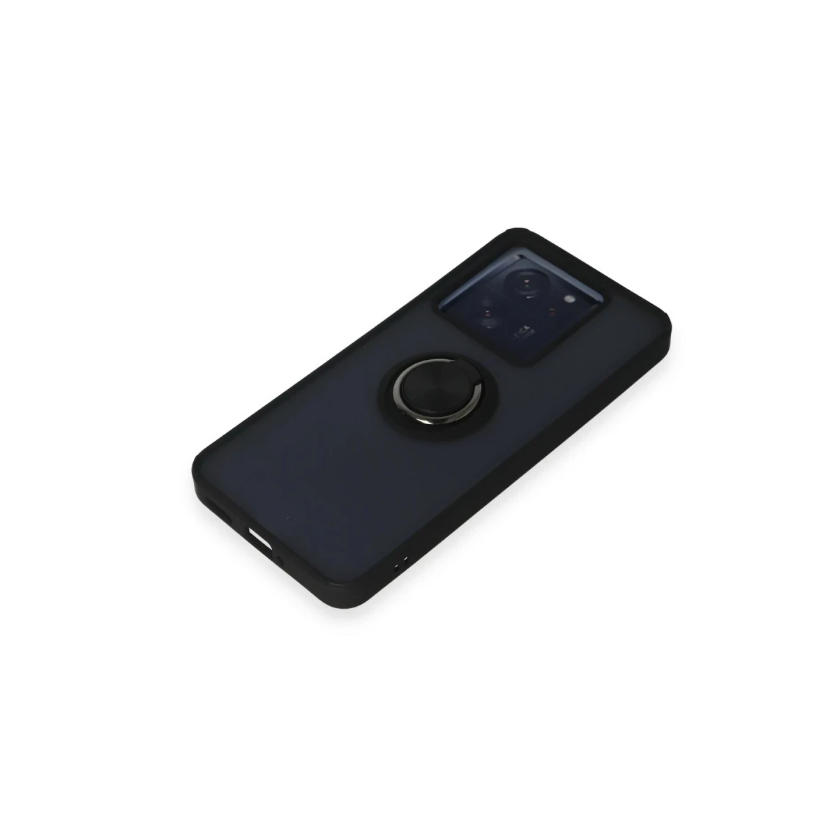 Newface Xiaomi Mi 13T Kılıf Montreal Yüzüklü Silikon Kapak - Siyah — görsel 9