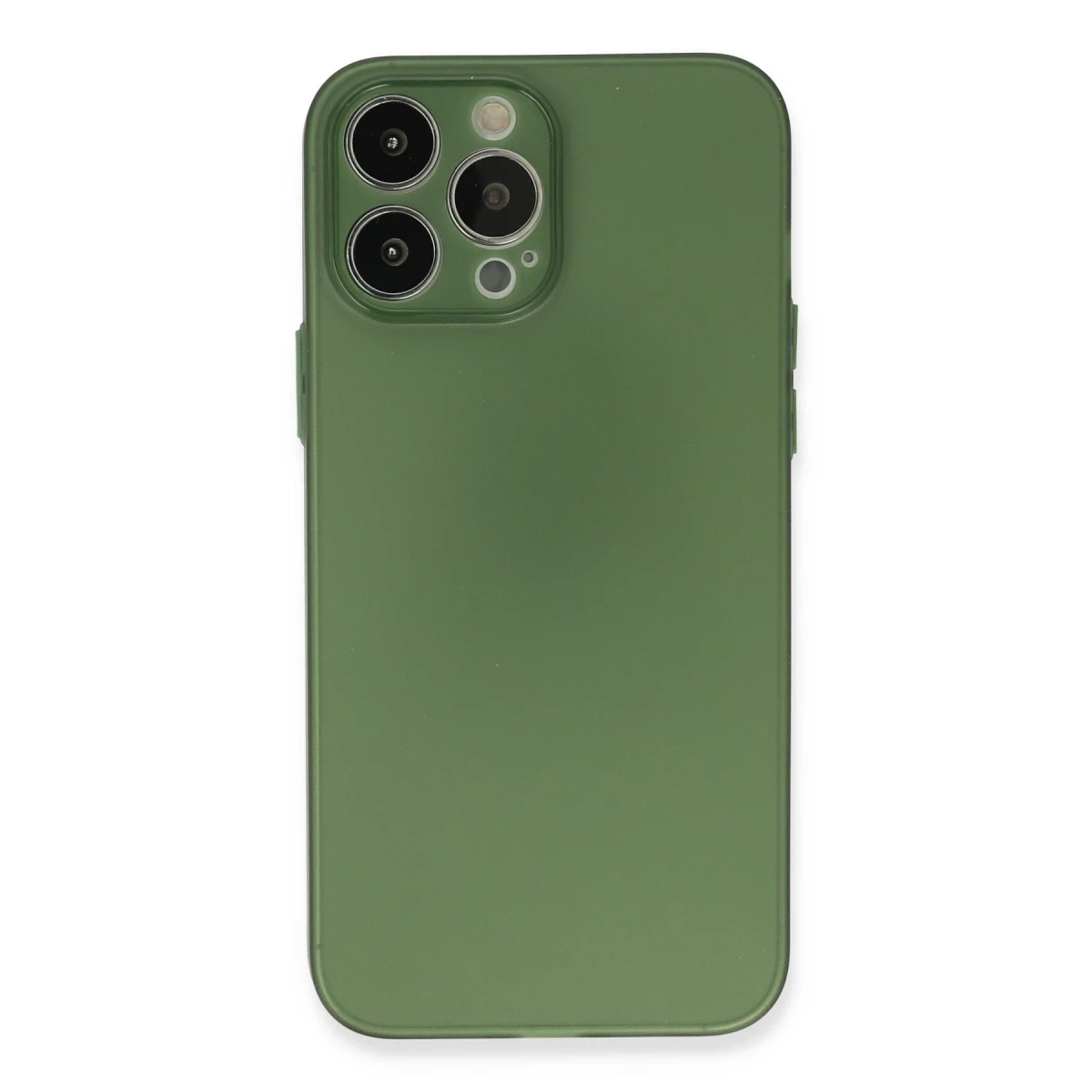 Newface Apple iPhone 13 Pro Kılıf Puma Silikon - Yeşil