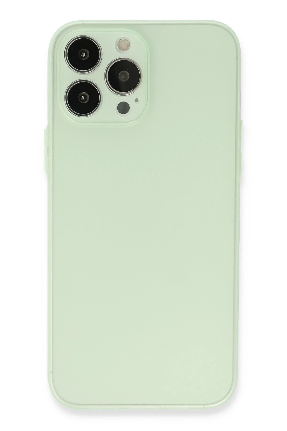 Newface iPhone 13 Pro Kılıf Puma Silikon - Açık Yeşil