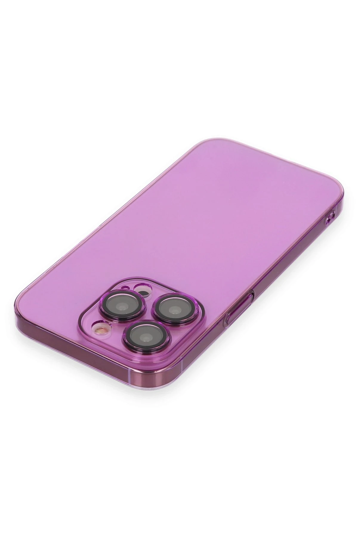 Newface iPhone 13 Pro Kılıf Armada Lensli Kapak - Mor