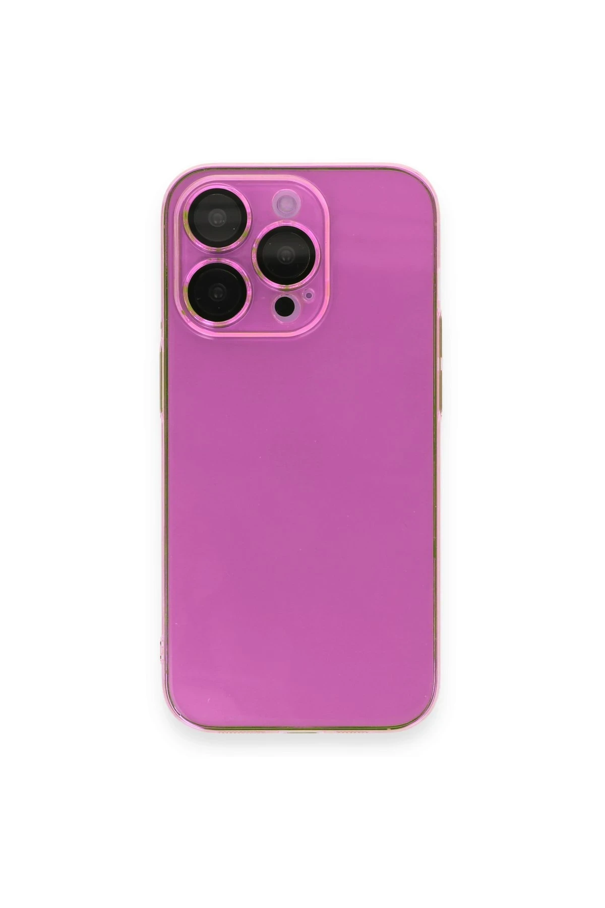 Newface iPhone 13 Pro Kılıf Armada Lensli Kapak - Pembe