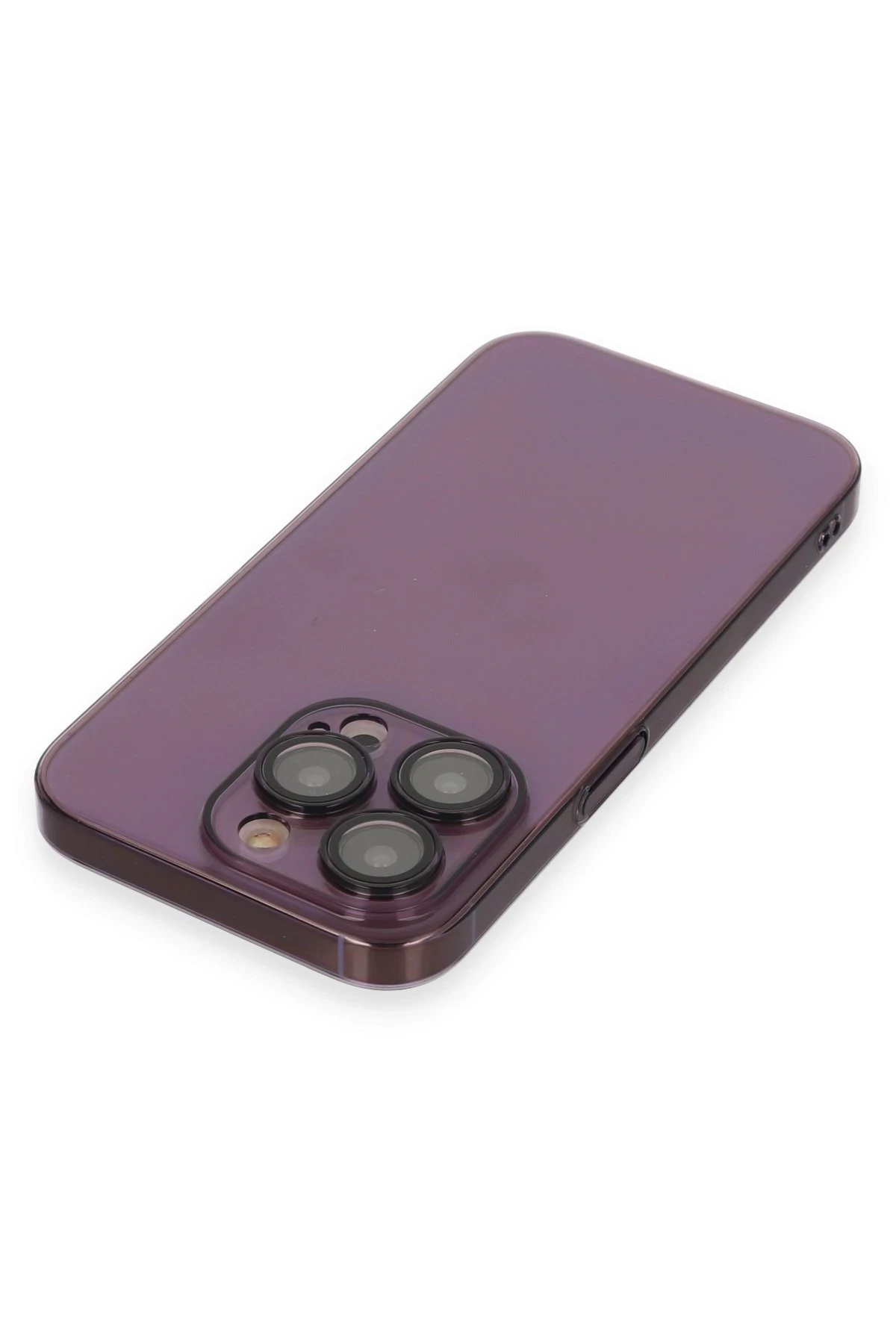 Newface iPhone 13 Pro Max Kılıf Armada Lensli Kapak - Derin Mor