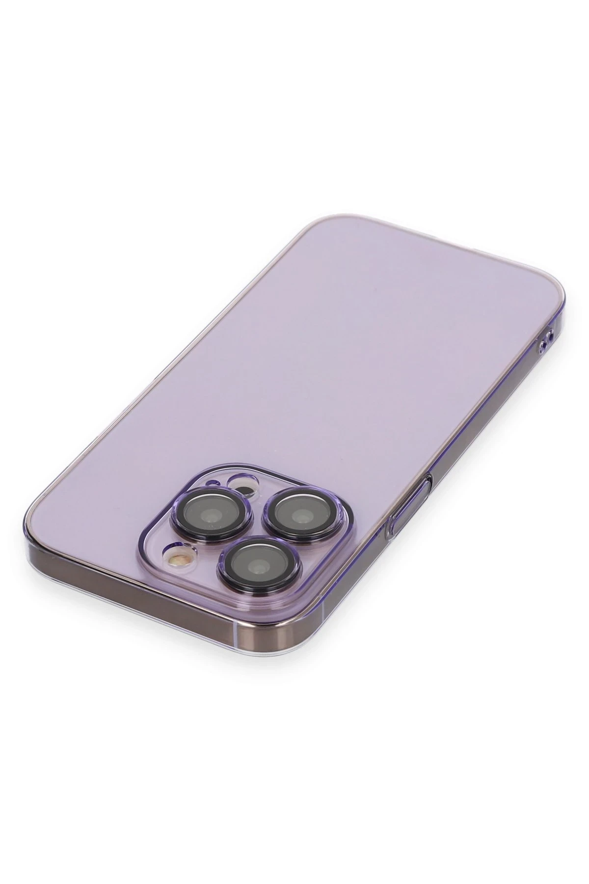 Newface iPhone 13 Pro Max Kılıf Armada Lensli Kapak - Lila