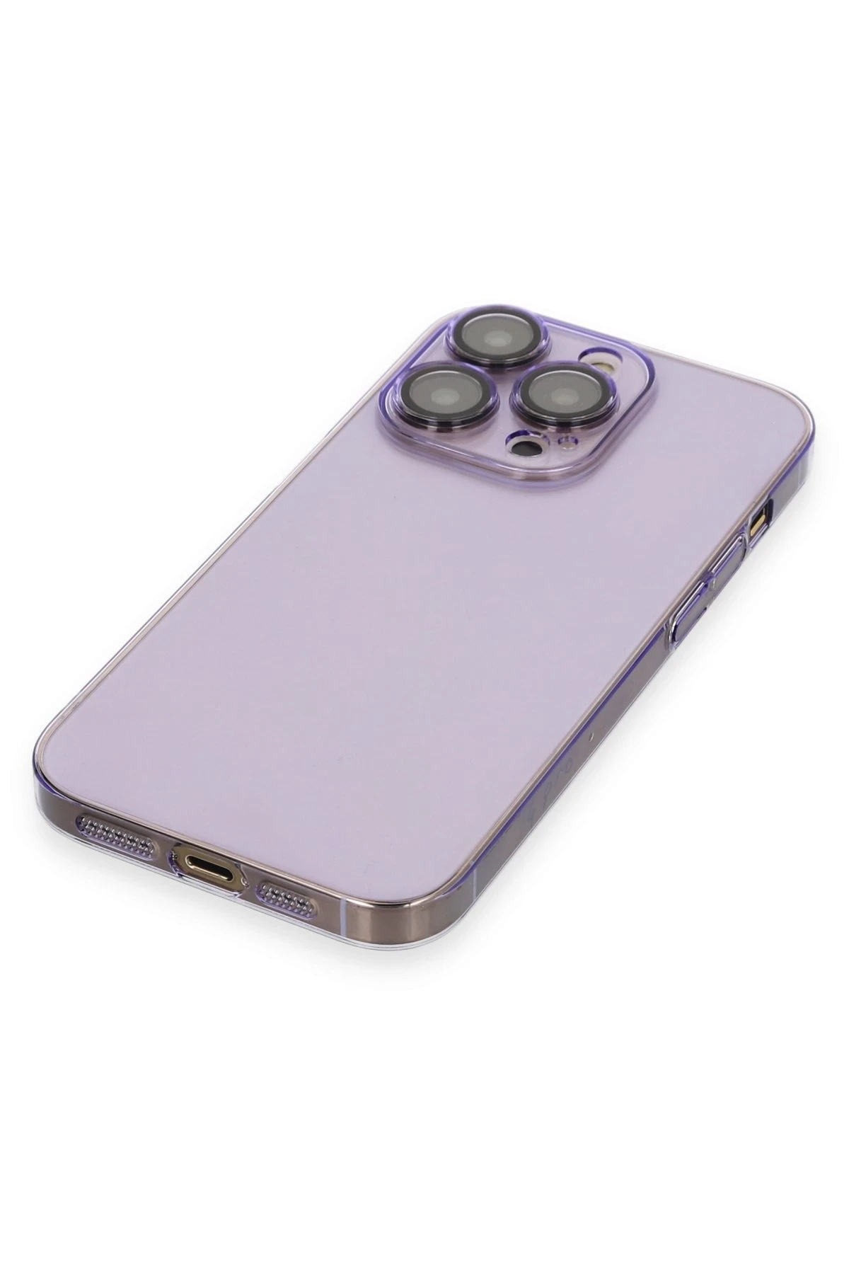 Newface iPhone 13 Pro Max Kılıf Armada Lensli Kapak - Lila