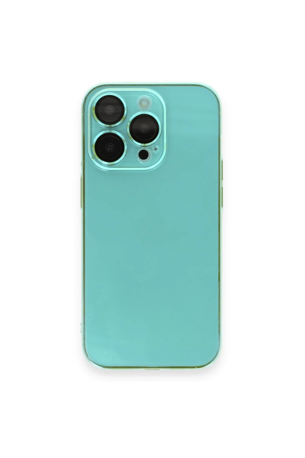 Newface iPhone 13 Pro Max Kılıf Armada Lensli Kapak - Yeşil