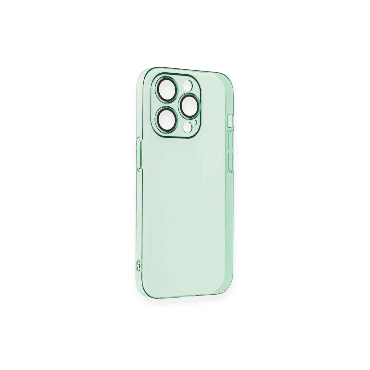 Apple iPhone 13 Pro Max Kılıf Armada Lensli Kapak - Yeşil