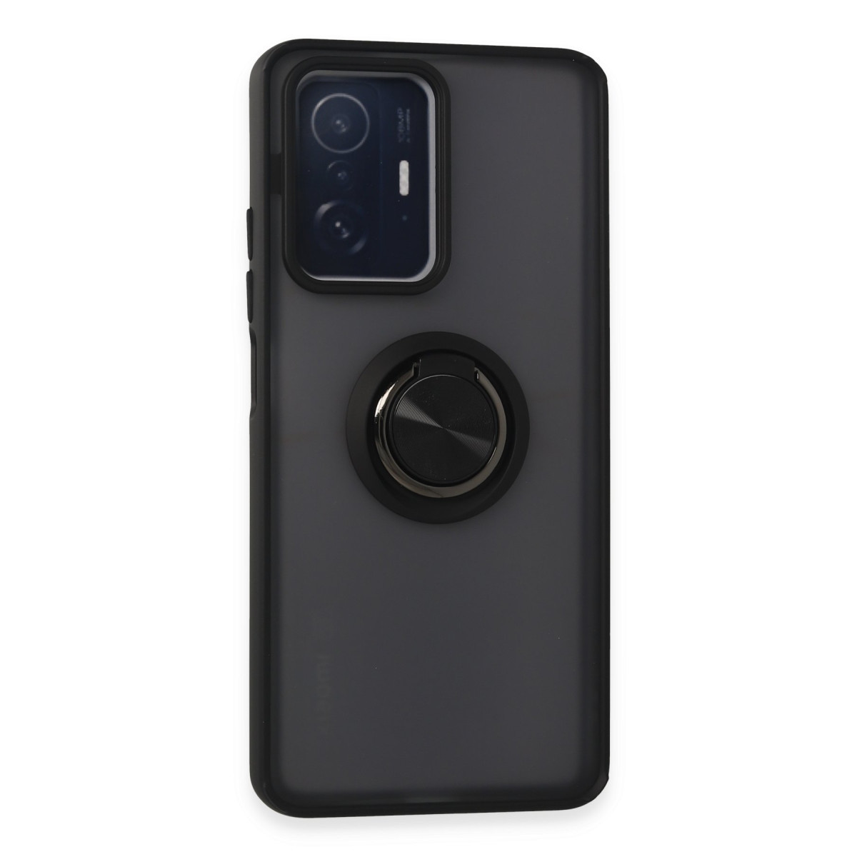 Newface Xiaomi Mi 11T Pro Kılıf Montreal Yüzüklü Silikon Kapak - Siyah — görsel 11