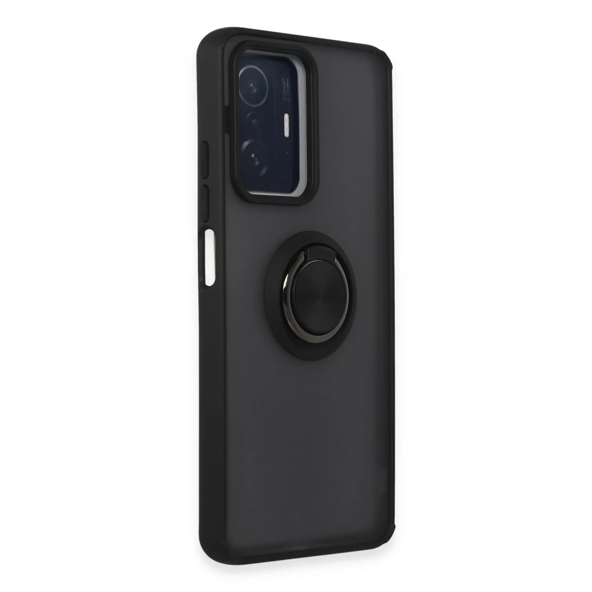 Newface Xiaomi Mi 11T Pro Kılıf Montreal Yüzüklü Silikon Kapak - Siyah — görsel 7