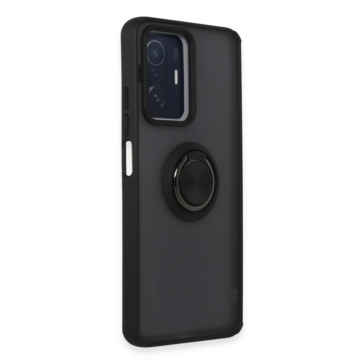 Newface Xiaomi Mi 11T Pro Kılıf Montreal Yüzüklü Silikon Kapak - Siyah — görsel 12