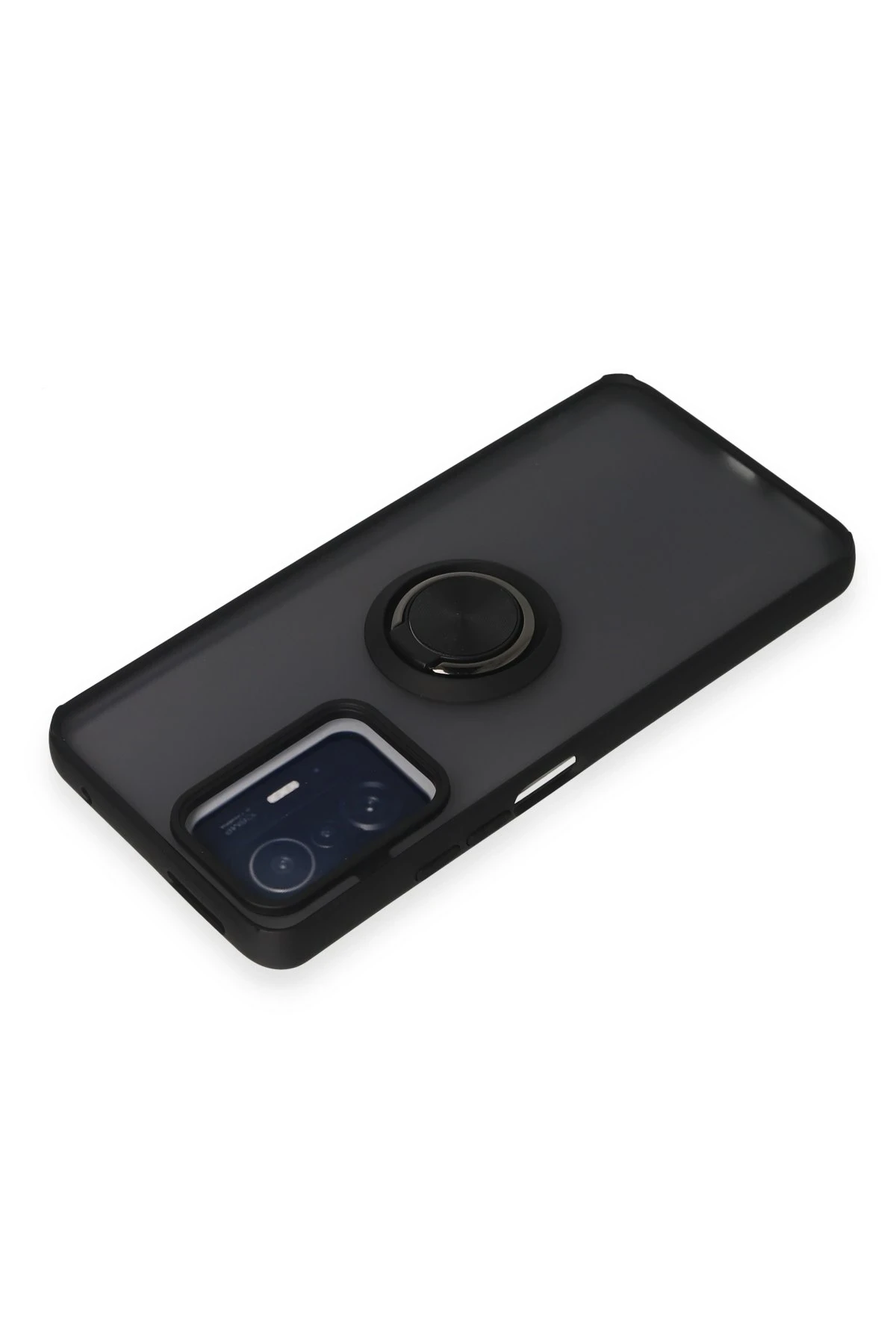 Newface Xiaomi Mi 11T Pro Kılıf Montreal Yüzüklü Silikon Kapak - Siyah — görsel 3