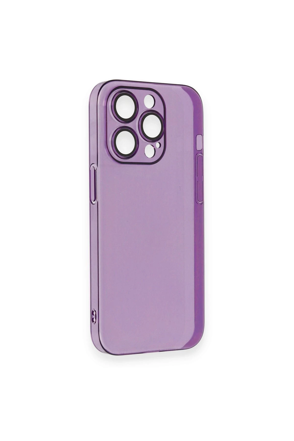 Newface iPhone 14 Pro Kılıf Armada Lensli Kapak - Derin Mor