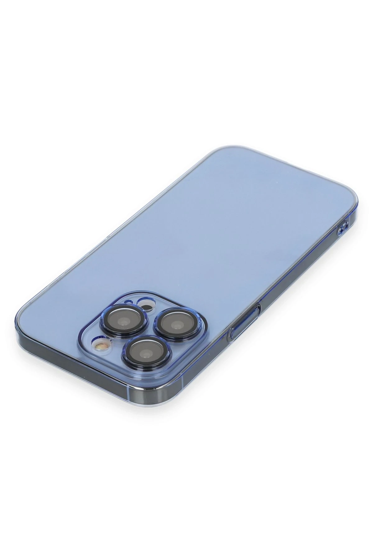 Newface iPhone 14 Pro Kılıf Armada Lensli Kapak - Sierra Blue