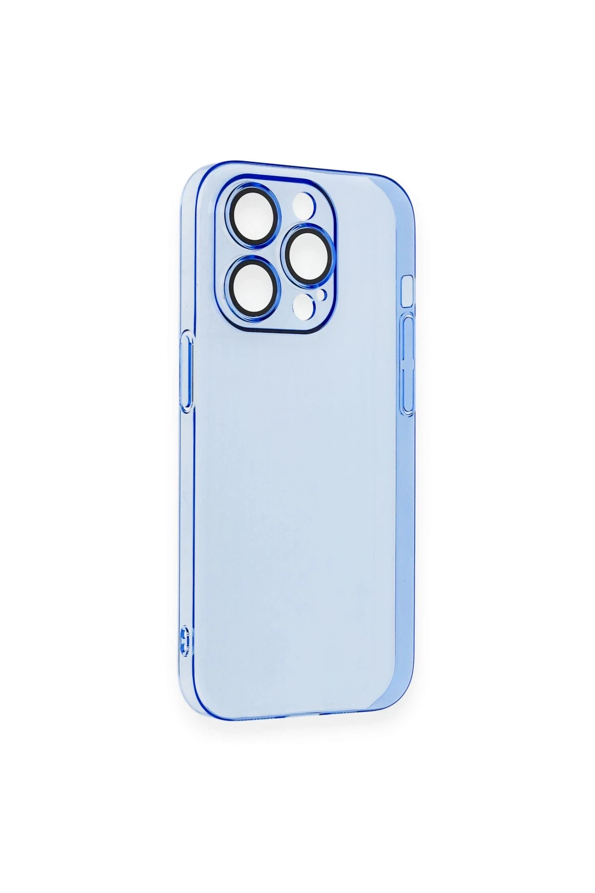 Newface iPhone 14 Pro Kılıf Armada Lensli Kapak - Sierra Blue