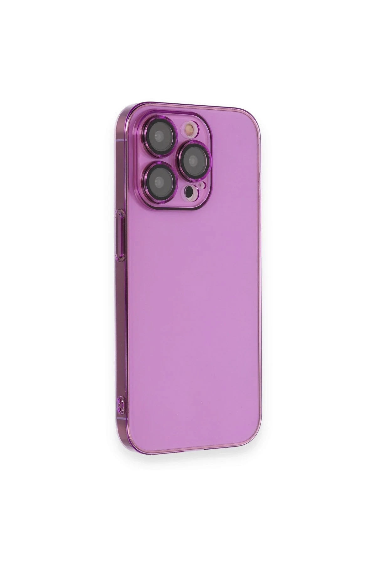 Newface iPhone 14 Pro Kılıf Armada Lensli Kapak - Mor