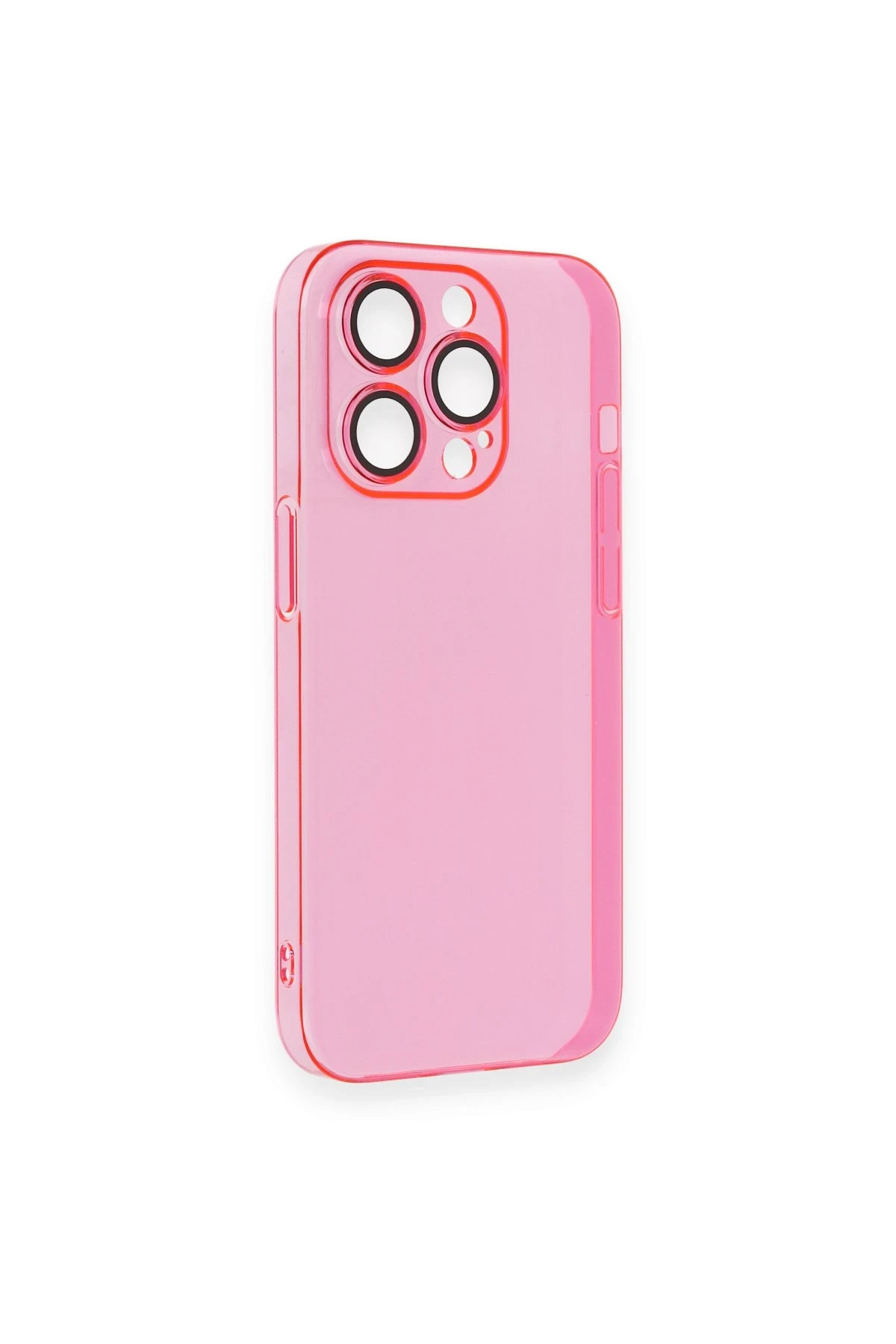 Newface iPhone 14 Pro Kılıf Armada Lensli Kapak - Pembe