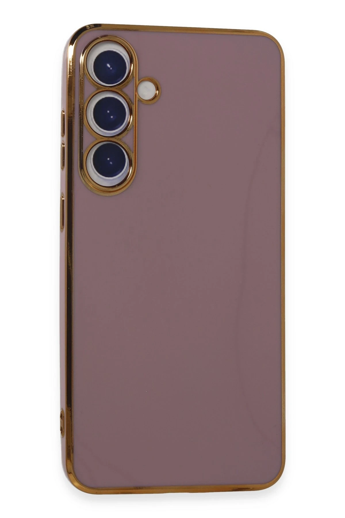 Newface Samsung Galaxy S24 Plus Kılıf Volet Silikon - Mor