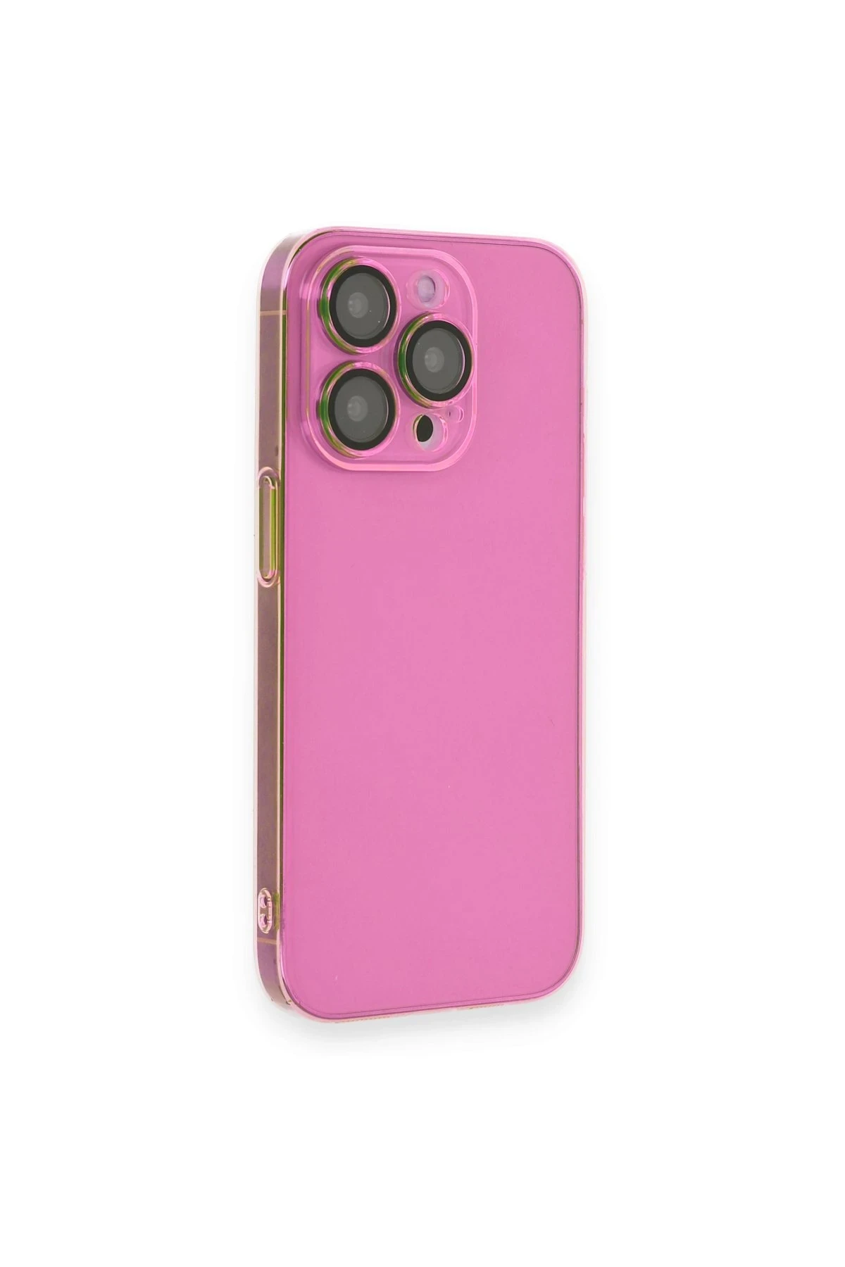 Newface iPhone 14 Pro Max Kılıf Armada Lensli Kapak - Pembe