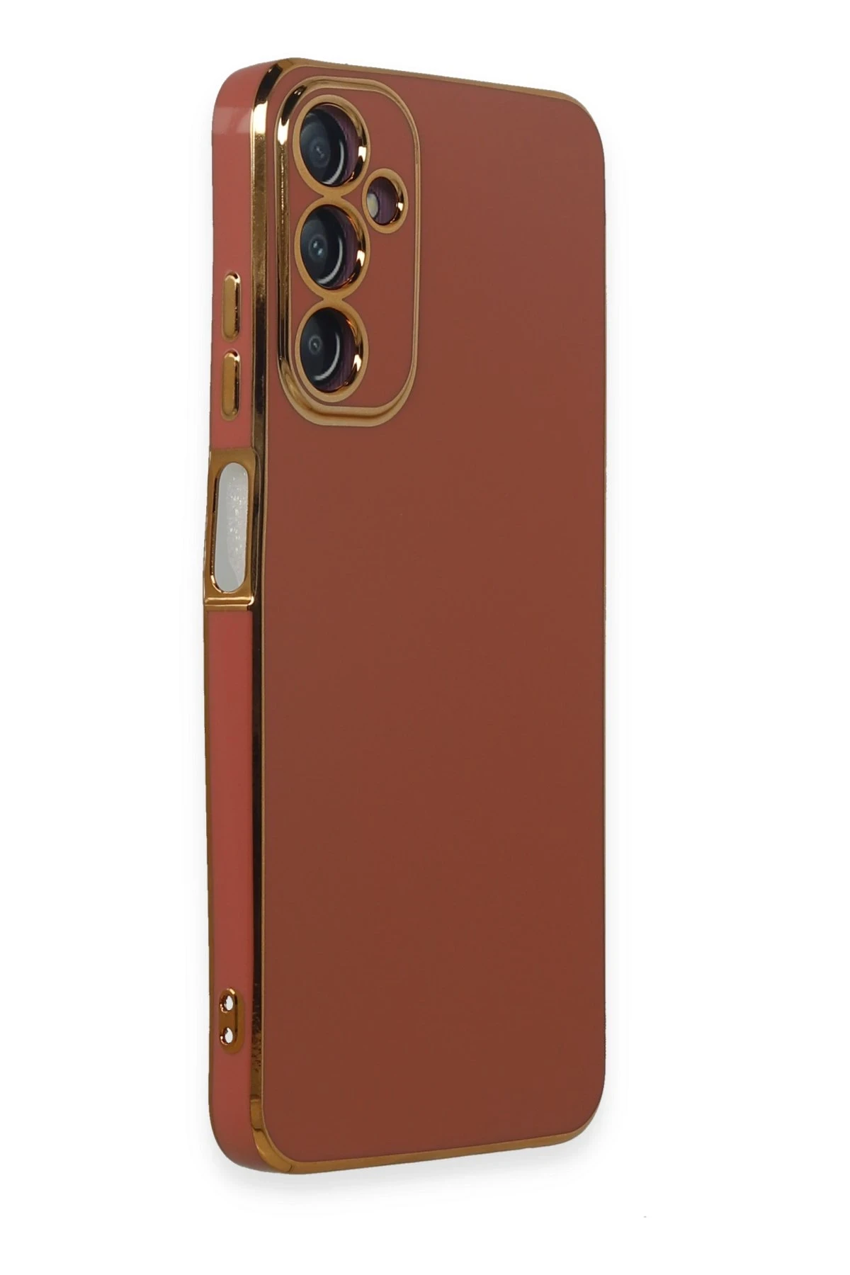 Newface Samsung Galaxy A05S Kılıf Volet Silikon - Kırmızı