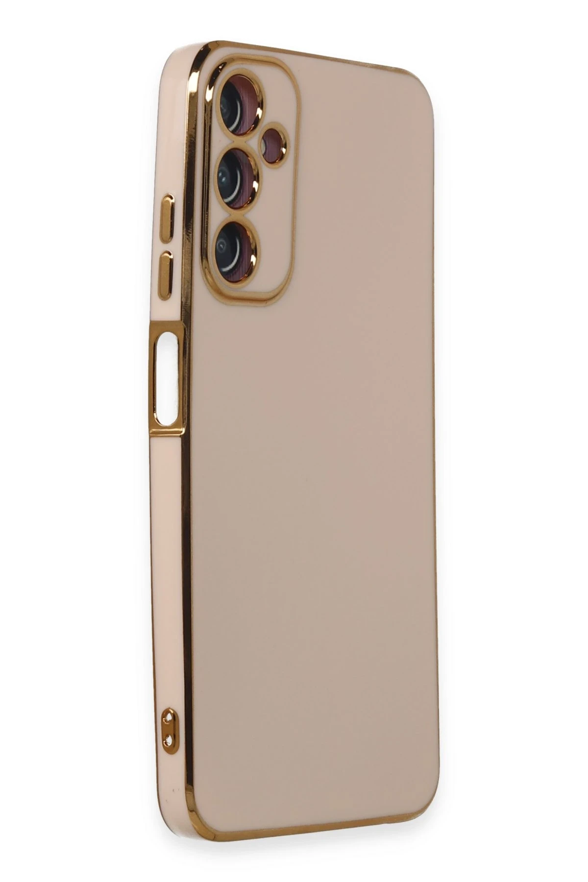 Newface Samsung Galaxy A05S Kılıf Volet Silikon - Pembe