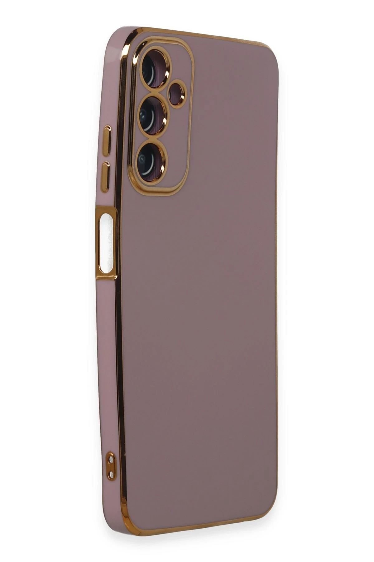 Newface Samsung Galaxy A05S Kılıf Volet Silikon - Mor