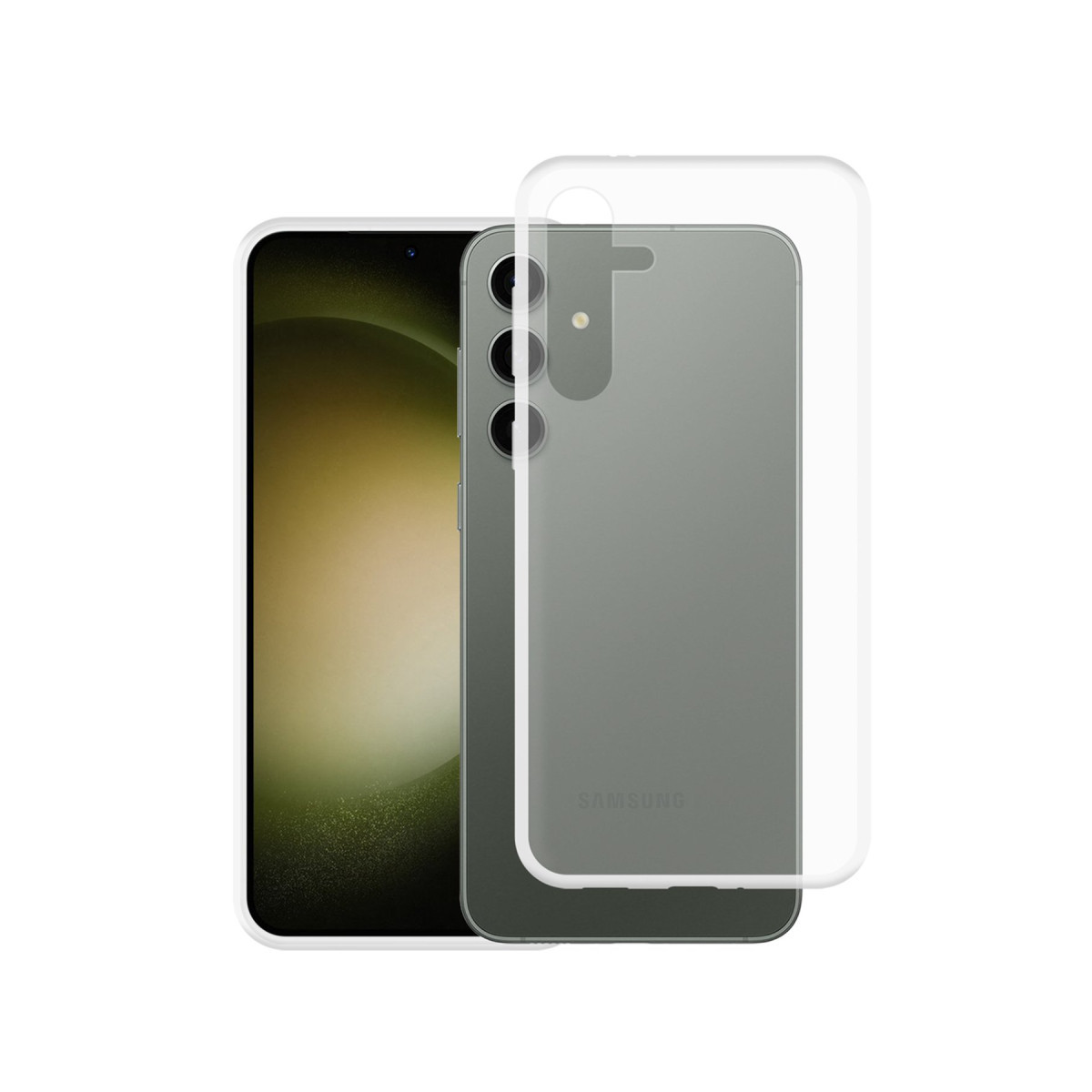 Newface Samsung Galaxy S24 Plus Kılıf Lüx Şeffaf Silikon — görsel 7
