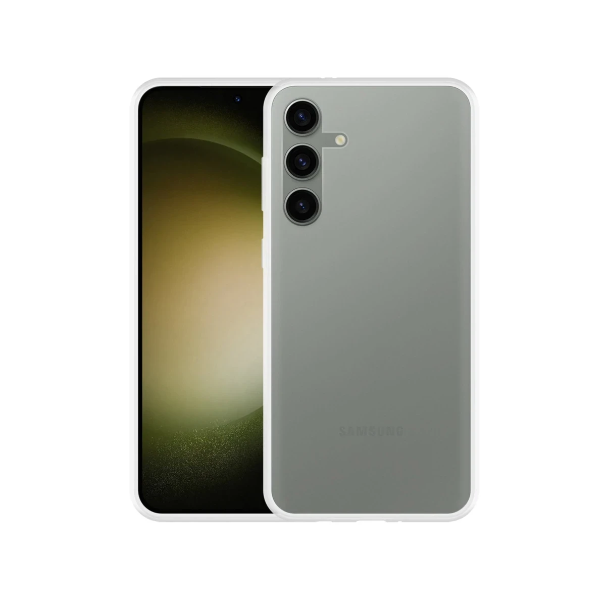Newface Samsung Galaxy S24 Plus Kılıf Lüx Şeffaf Silikon — görsel 5