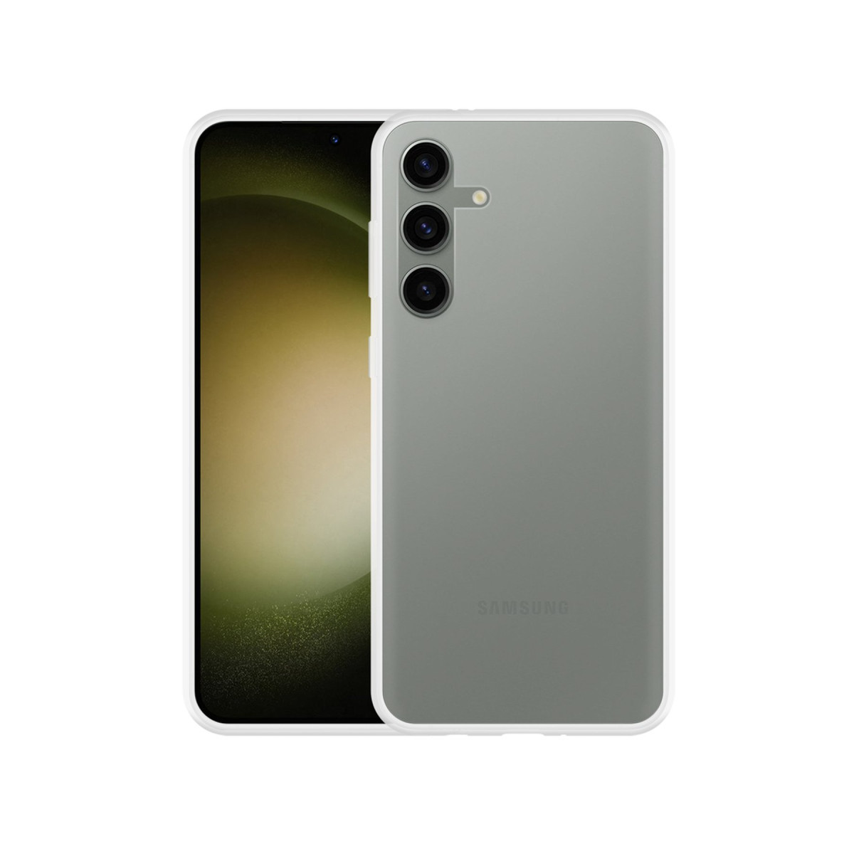 Newface Samsung Galaxy S24 Plus Kılıf Lüx Şeffaf Silikon — görsel 8